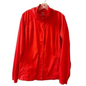 Women’s Fila Red Windbreaker Jacket - Size XL - NWOT